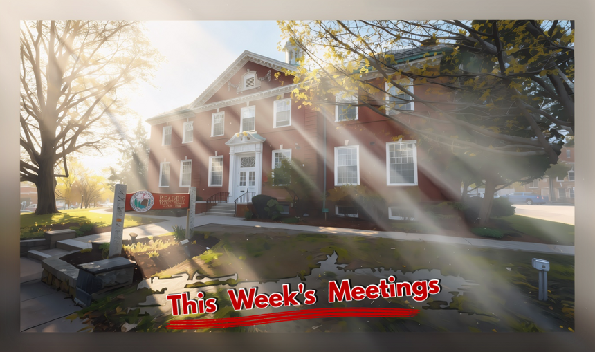 🗓️ This Week in Meetings 7/27 – 7/31