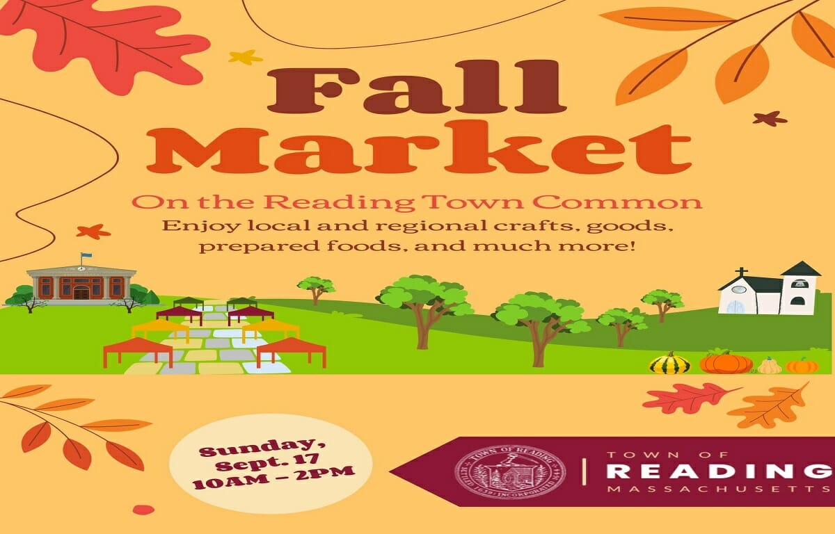 Recapping Everything in Reading, MA 🍂 Fall Market on the Town Common