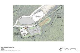 Page 100 of the October 8th Select Board packet showing the ReCAL Symonds Way Conceptual Plan